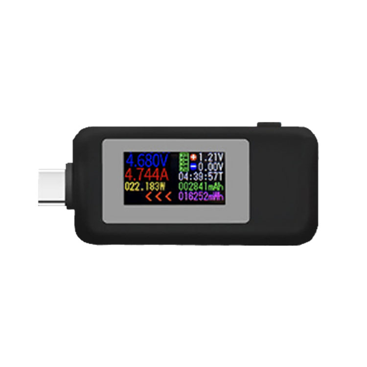 KWS-1902C Type-C с цветным дисплеем usb-тестер напряжение тока монитор измеритель мощности Мобильная батерия Банк зарядное устройство Тестер