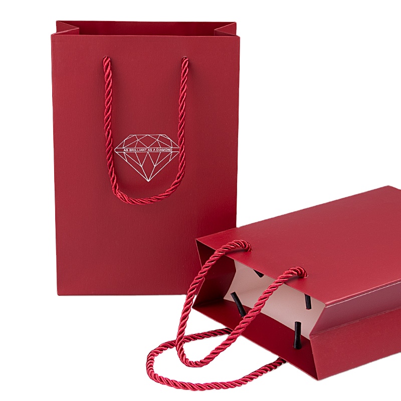 gift bags sacola de papel custom logo kraft brown flower bolsa saco cardboard retail paper bag