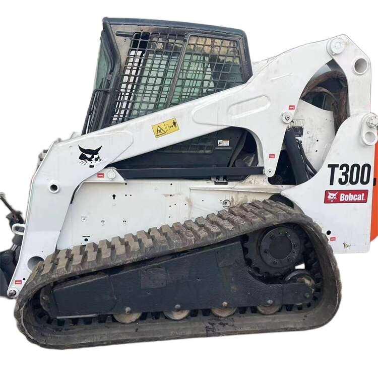 Хорошее состояние, мини-строительная машина Bobcat, погрузчик, мини-погрузчик T300, б/у погрузчик Bobcat, погрузчик с бортовым поворотом