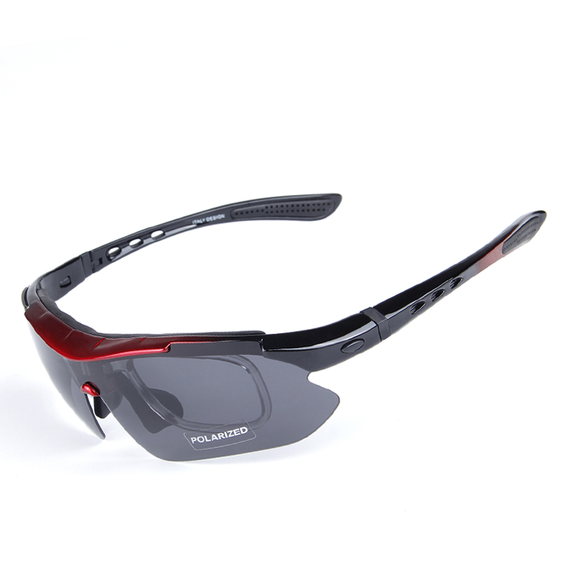 Professional Polarized Cycling Glasses Bike Goggles Outdoor Sports Bicycle Sunglasses UV 400 With 5 Lens