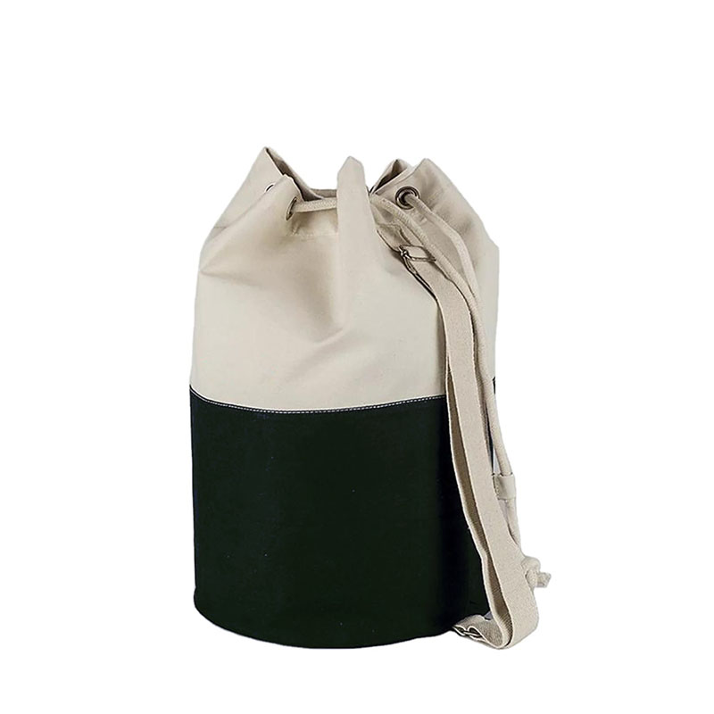 Factory wholesale Recycle Customized drawstring sport bag large shopping canvas cotton drawstring bag