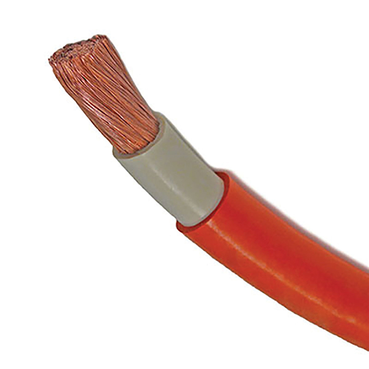 Оптовая продажа, одножильный Медный сварочный кабель 1/0 2/0 3/0 4/0 AWG