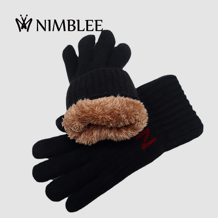 High quality winter thermal woolen mens touch screen wholesale gloves warm cotton hand glove manufacturer winter gloves