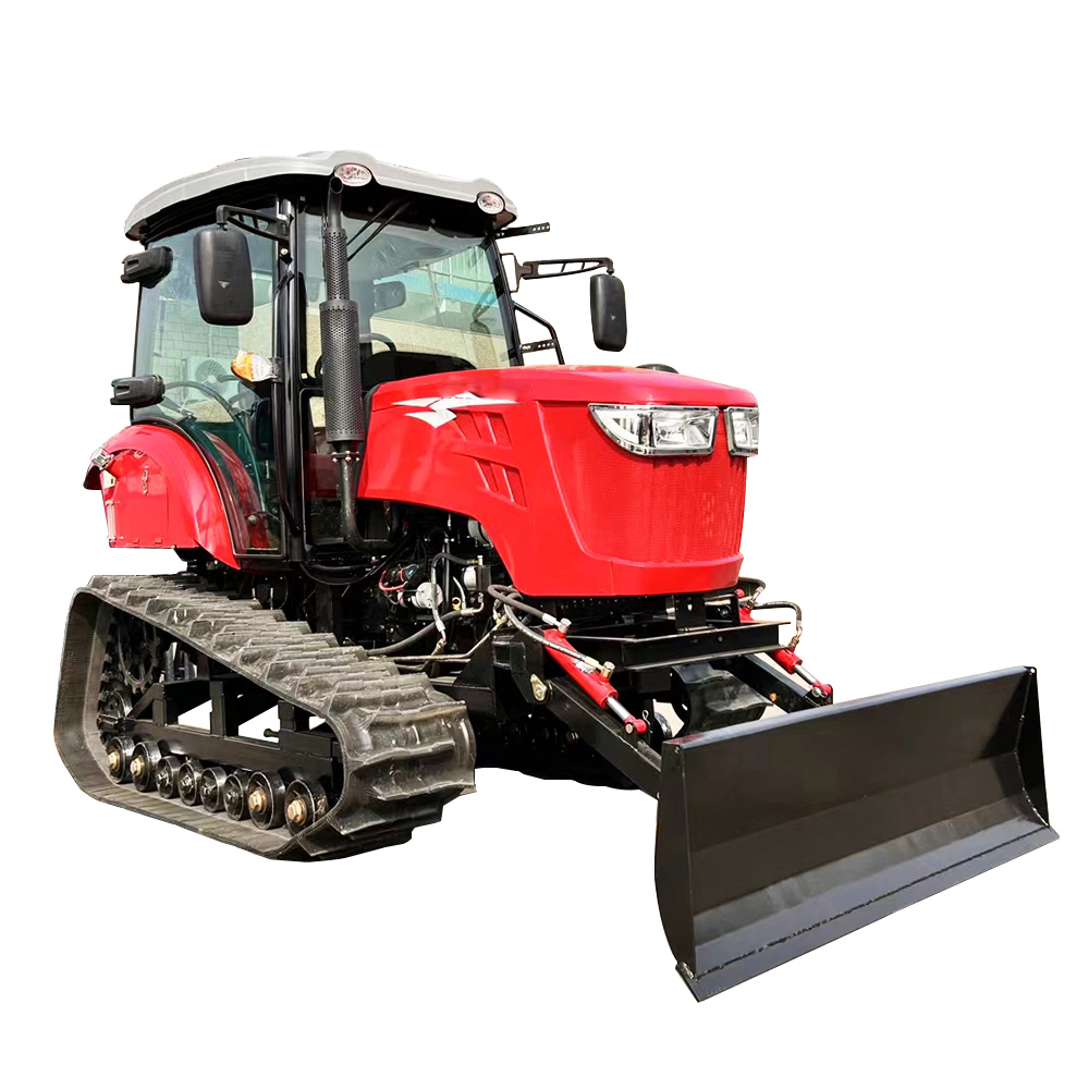 Free Shipping 60 Hp Gasoline Dryland Rotary Tiller Multifunctional Crawler Agricultural Rotary Tiller