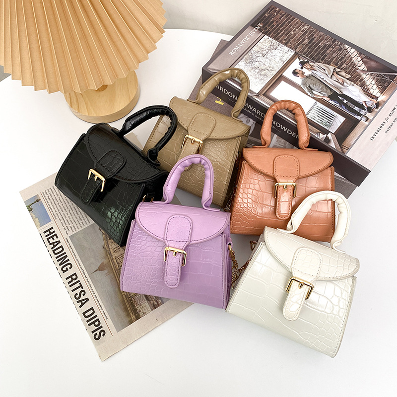 Fashion trendy vintage lady handbag small luxury women shoulder bag