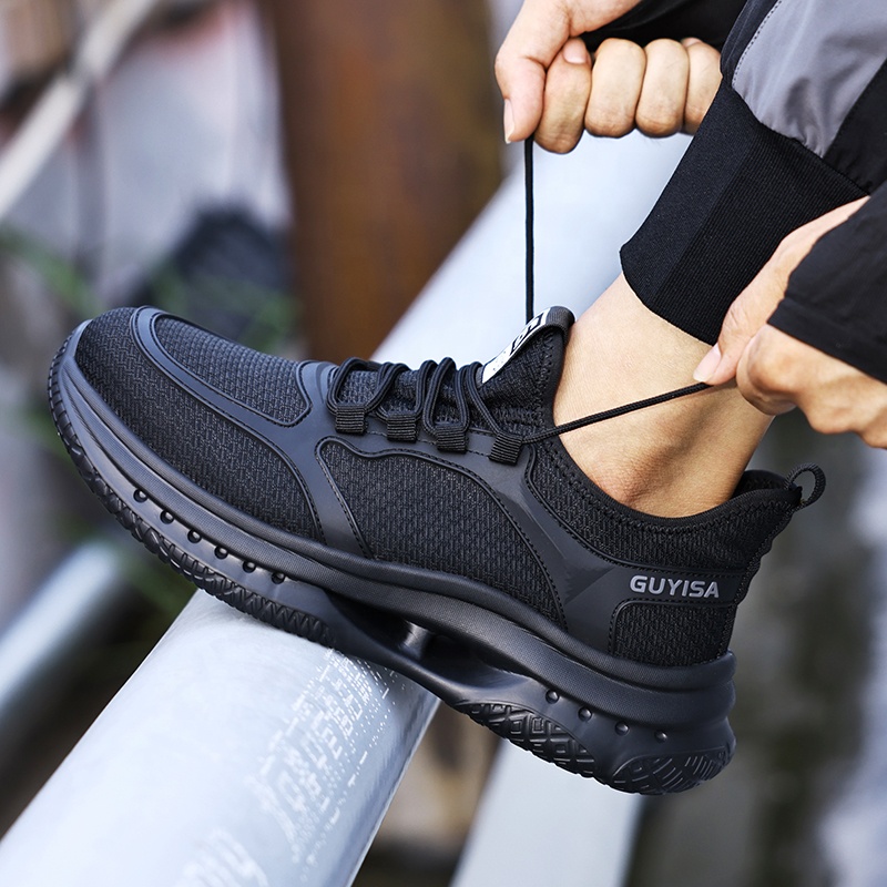 GUYISA Advanced technology European standard steel toe safety shoes Super light series four seasons work protection safety shoes