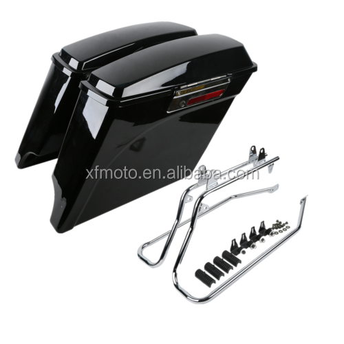 TCMT для Harley Saddlebag XF2906112-03-E ABS тянущийся чехол, конверсионный кронштейн, подходит для Harley Softail 1986-2013 10