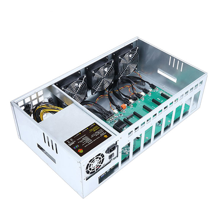 Поддержка 8 графических карт 240MH/S 8gpu материнская плата B85 чехол для майнинга для ETH ZEC SC Майнинг