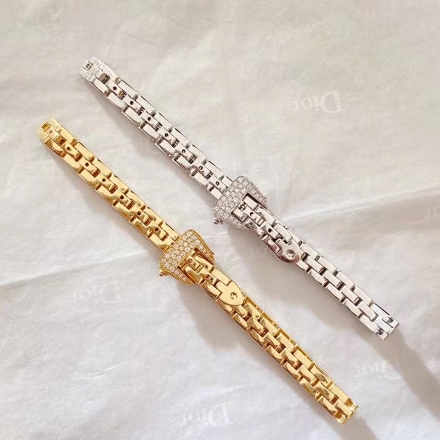 Wholesale 18k solid Gold watch belt bracelet