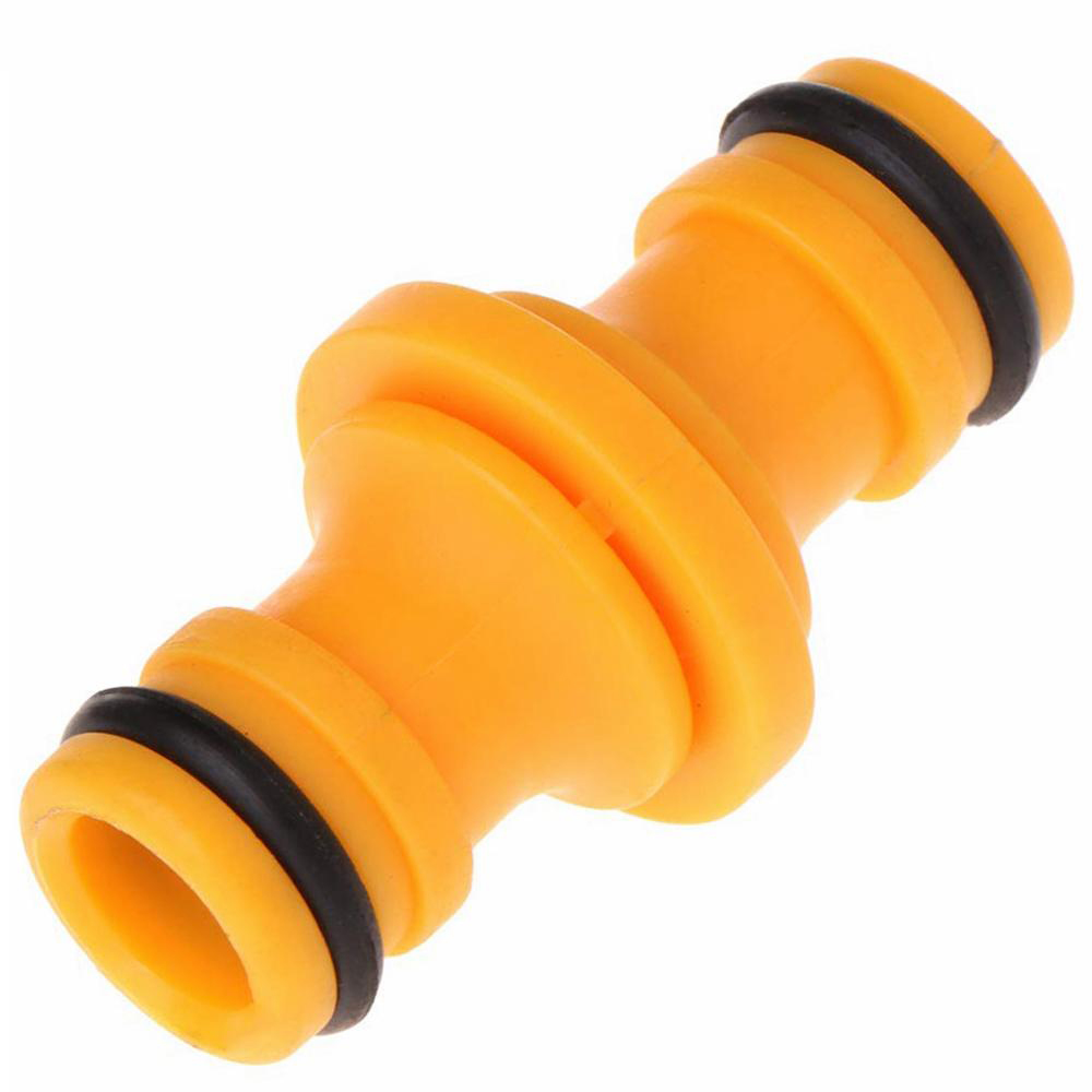 Joiner Repair Connector Coupling 1/2' Garden Hose Tubing Fittings Pipe Quick Drip Irrigation Watering System for Greenhouse