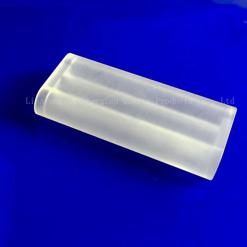High purity double hole JGS1 JGS2 quartz tube laser cavity