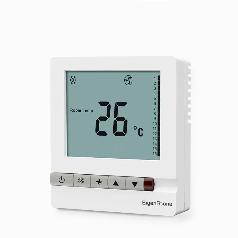 Цифровой термостат Xiaomi Mijia Aqara EigenStone, умный дом Zigbee, a/c, поддержка 2 4 труб, управление через приложение