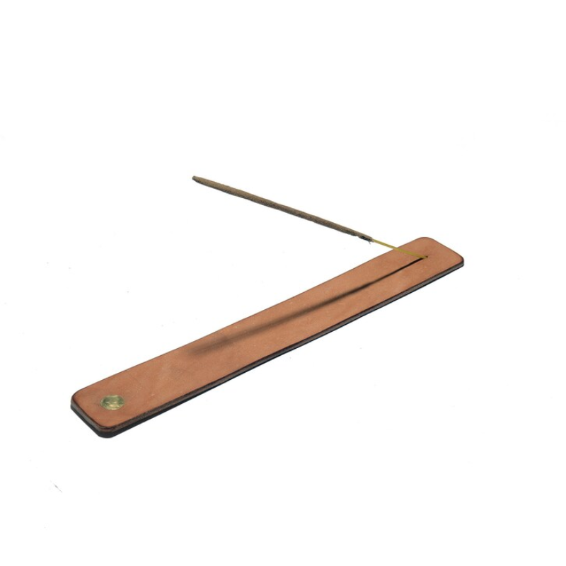 Personalized Handmade Leather Incense Holder Incense Stick Burner Holder