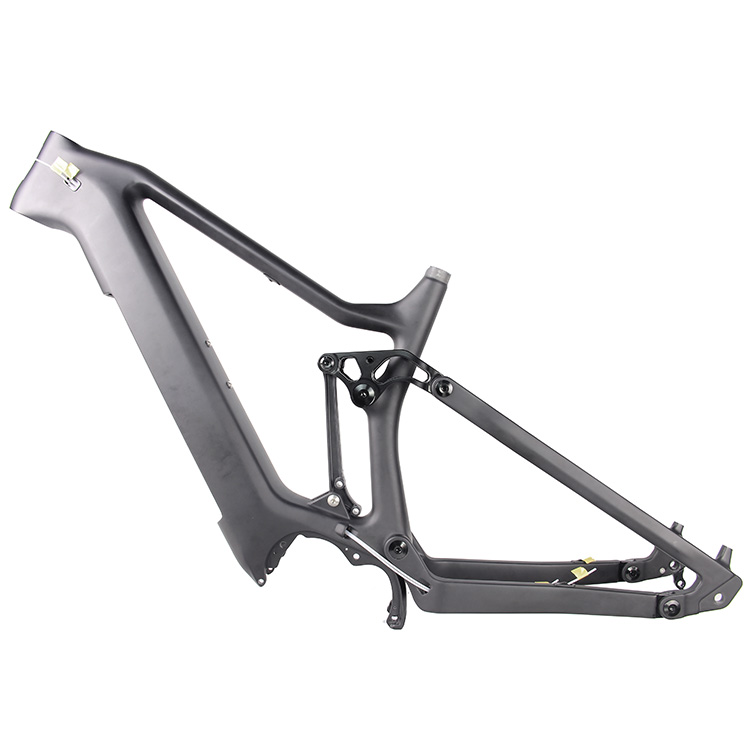 Горячая распродажа! Карбоновые рамы для электровелосипеда LightCarbon Enduro с полной подвеской для двигателя Bafang M500/M600 LCES004