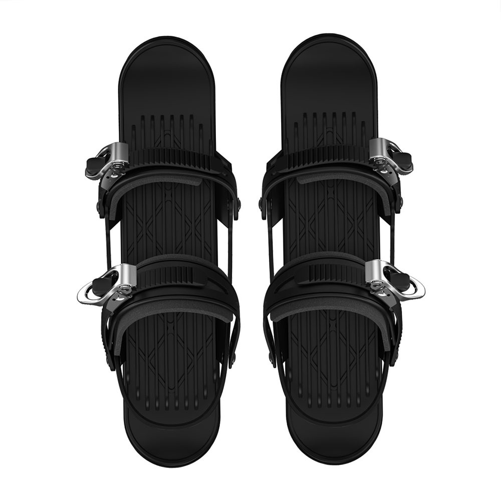 2021Mini Ski Skates for Snow The Short Skiboard Snowblades High -Quality Adjustable Bindings Snowfeet Portable Skiing Shoes