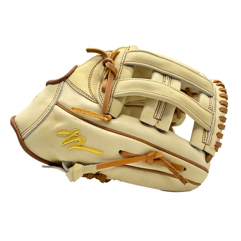 Batting Gloves High Quality Baseball Infield Glove Maroon Customized Logo Durable Unisex Gloves Leather Customized Color Pitcher