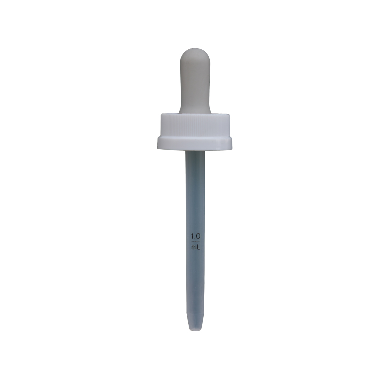 1 ml child resistant cap plastic pipette dropper for hair growth oil