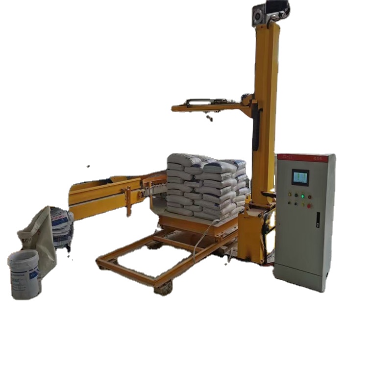 Full-Automatic Hot Sales Type Robot Carton Tray Bag Palletising Machine, Pallet Palletizer for Shrinking Bottle