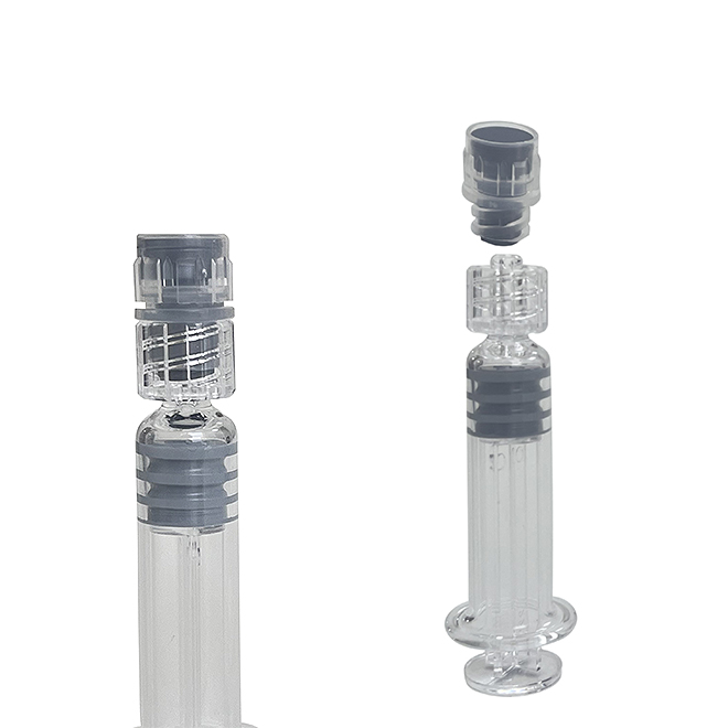 I-Class Borosilicate Disposable Medical Syringe With Cap PFS Glass Prefilled Syringe Luer or Luer Lock