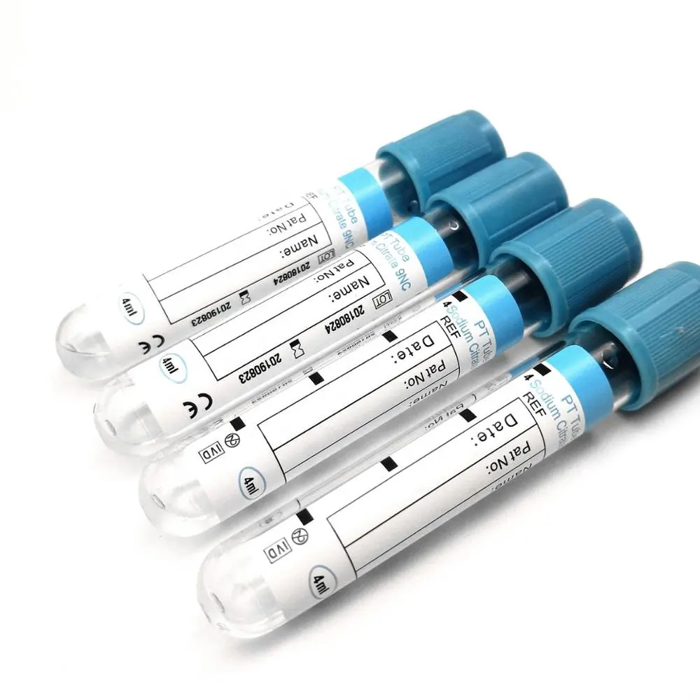 PT Tube blood collection tube 3.2% Sodium Citrate(1:9)