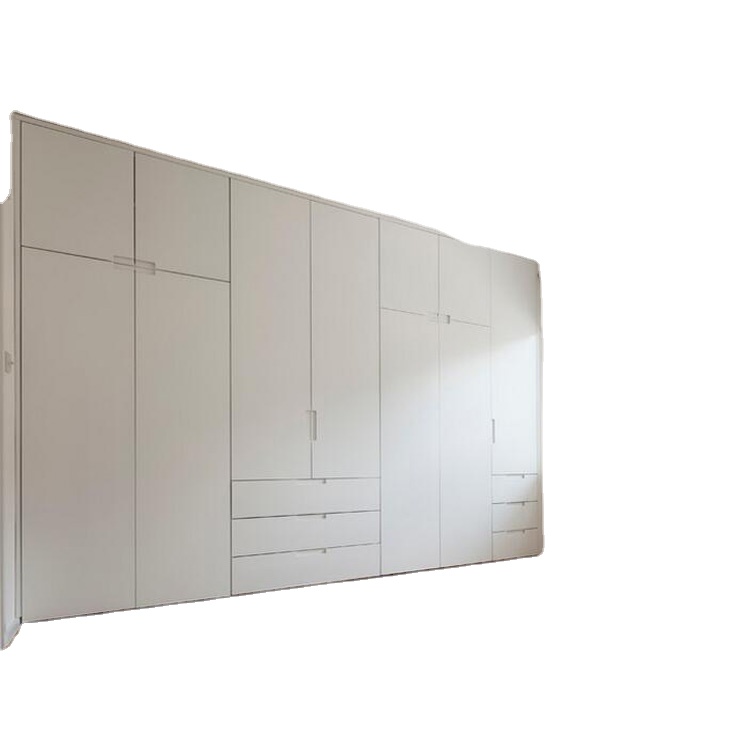 6 Door Wardrobe Wood Furniture Almari Melamine Bedroom Furniture