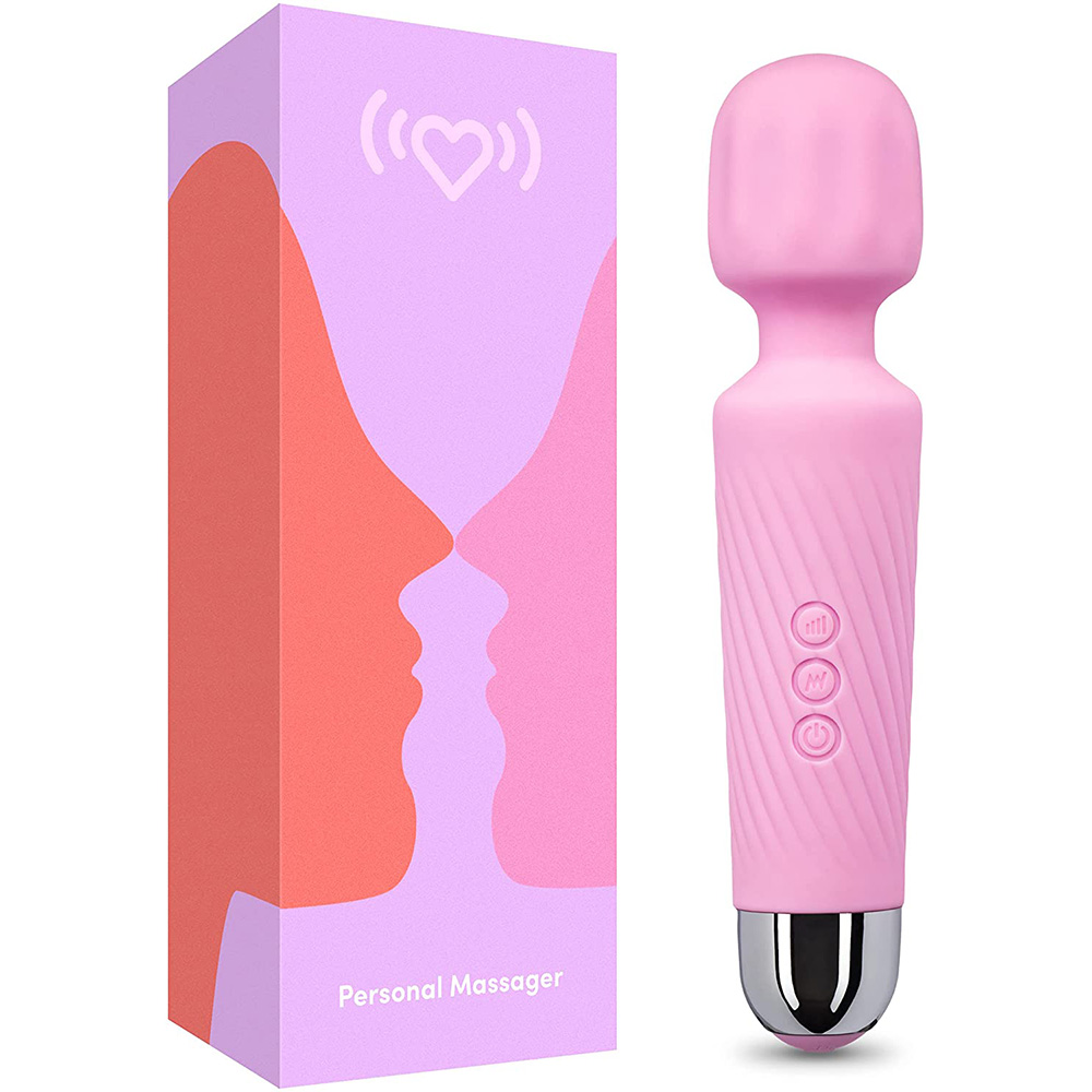 Rechargeable Personal Massager quiet waterproof adult sex toy with 20 modes and 8-speed vibrator