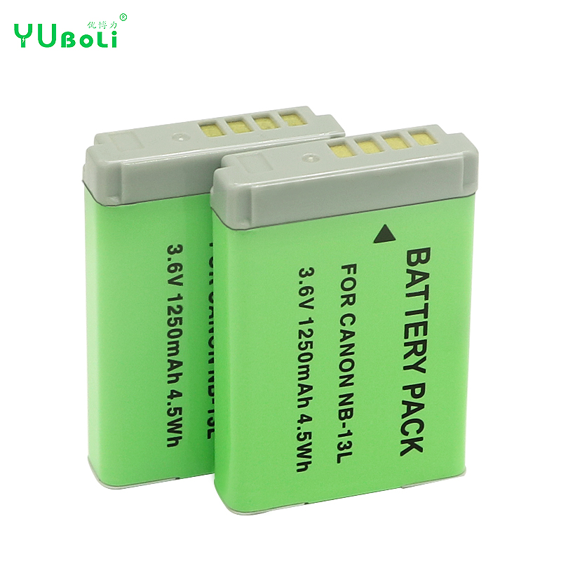 3,6 V 1250 мА/ч, NB-13L NB13L nb 13l для Canon G7X G5X G9X SX720HS SX620 SX730 Mark2 батареи камеры
