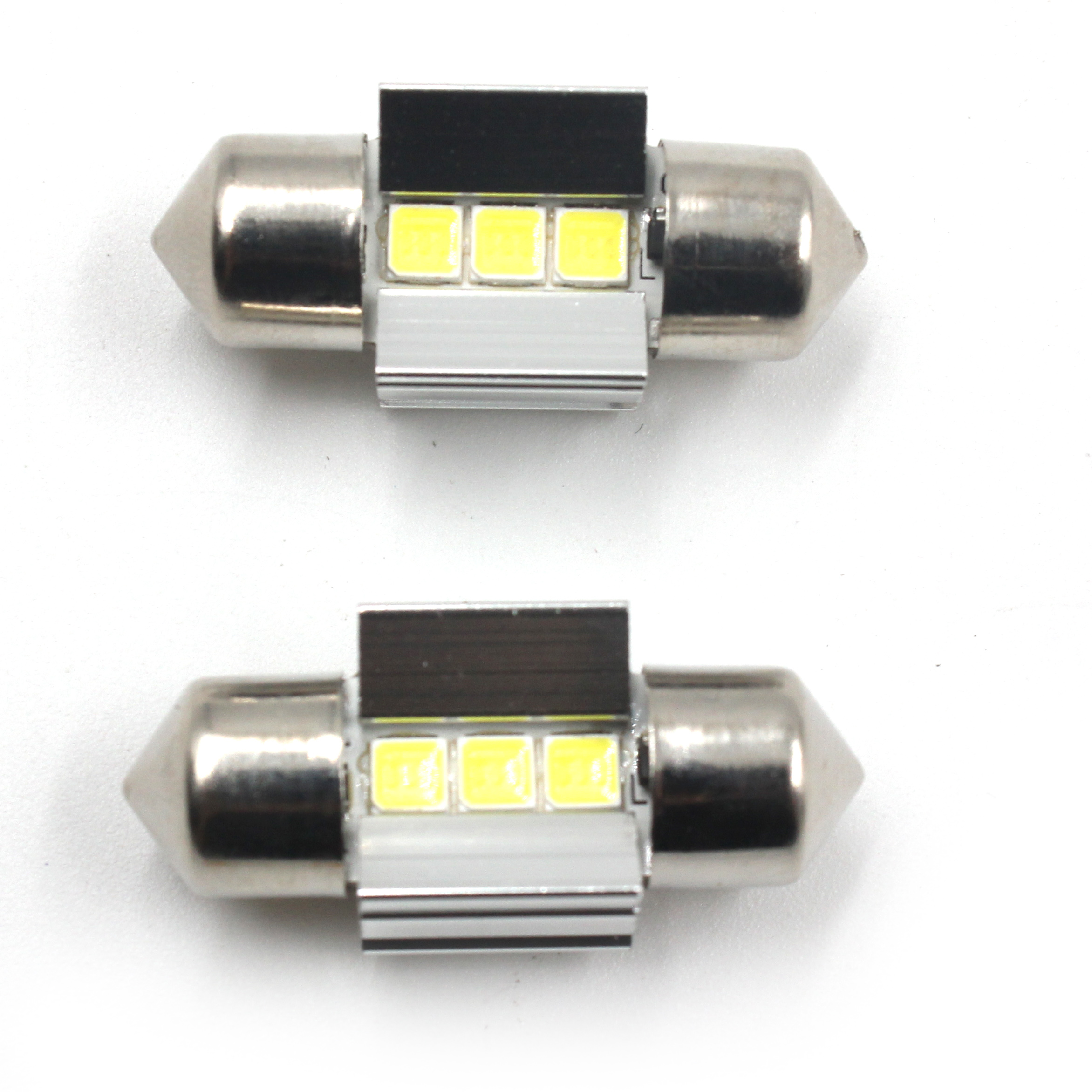 Автомобильные светодиодные лампы W5W Canbus 28 мм 3030 3SMD без ошибок для салона автомобиля, лампа для освещения номерного знака, лампы для чтения