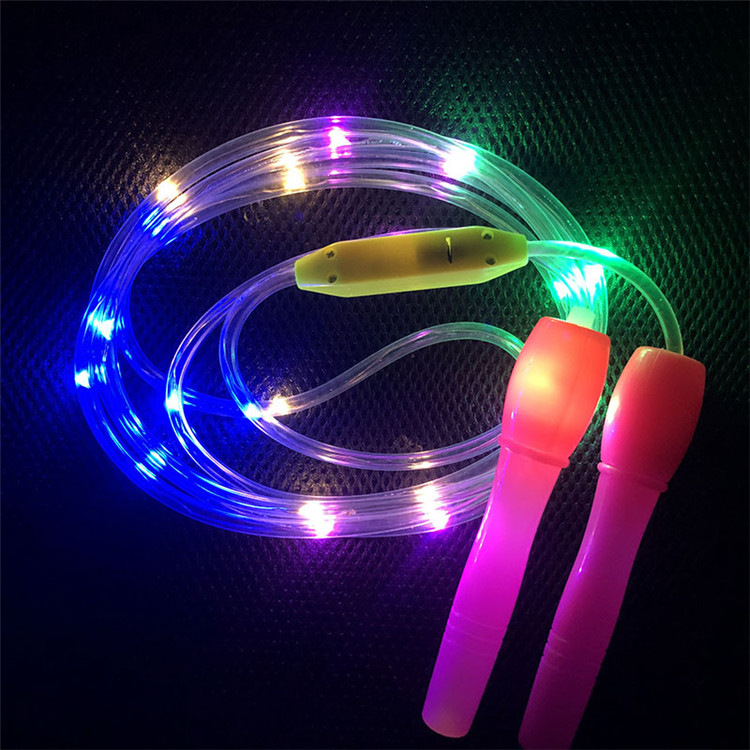 Glow In The Dark skipping rope Gift Led Jump Rope Skipping For Kids Luminous Jump Skipping Ropes kids