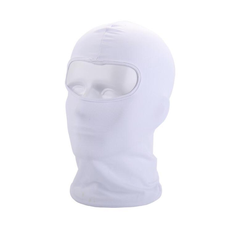Outdoor Milk Fiber Elastic Balaclava Spandex Motorcycle Full Face Cover Quick Dry Tactical Snowboard Ski Maskk Hat