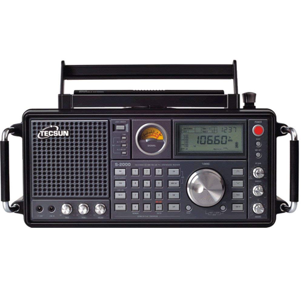 Оптовая цена, высокое качество, Tecsun S-2000, портативное радио FM / MW / SW - SSB / AIR band, ретро стиль, портативное настольное радио