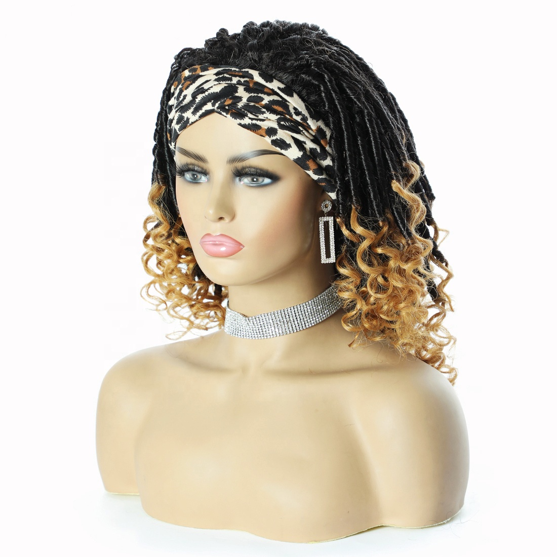 Top Quality Wholesale 100% Virgin Unprocessed Human Hair With Headband Wigs Honey Blonde