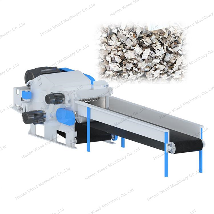 Low cost forestry wood scraps drum wood chipper / wood chipper machine