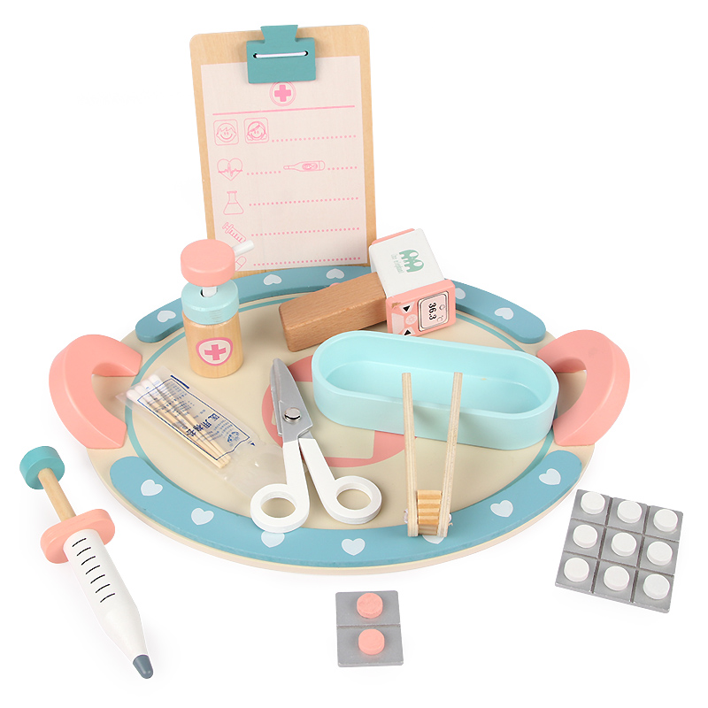 2-3-6 лет, детская игрушка, маленький врач, медицинские пластиковые детские игрушки