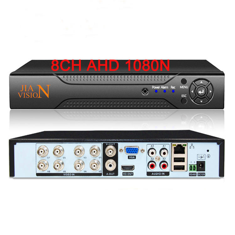 Jianvision низкая стоимость 8 каналов видеорегистратор 8ch 1080N Xmeye приложение 6 в 1 dvr h 264 cctv dvr для hd аналоговых камер видеонаблюдения