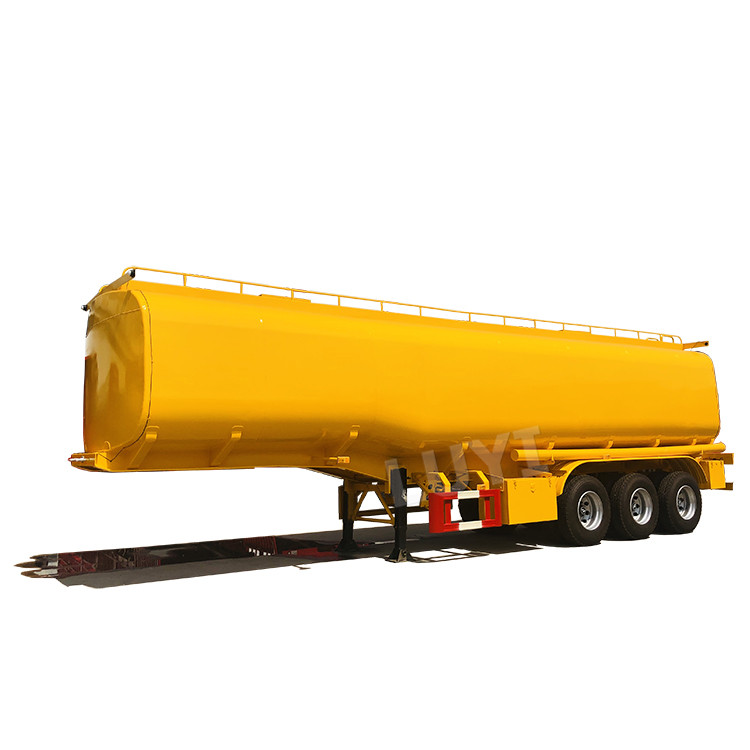LUYI VEHICLE High Quality 3 Axle 42000 liters Petrol Oil Tank Diesel Fuel Tanker Truck Trailer For Sale