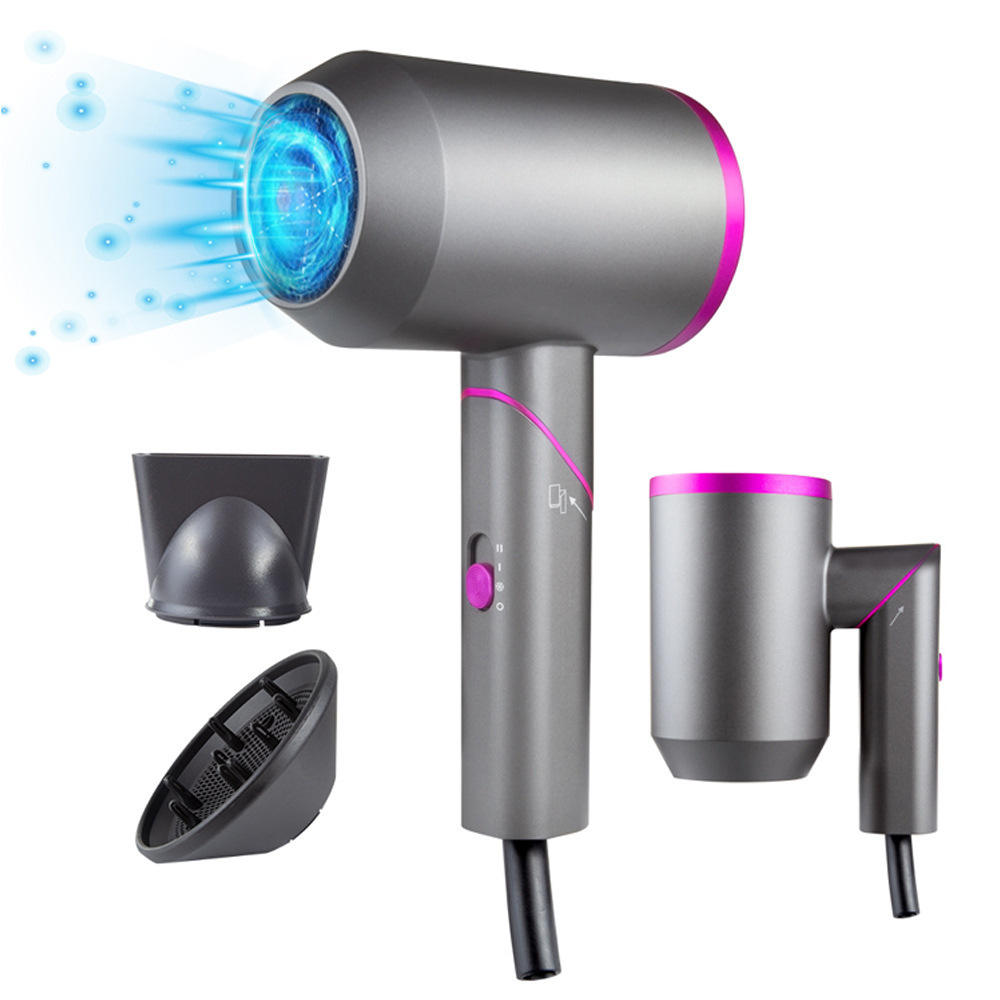 Amazon Hot Seller Professional DYS0N Mini Hair dryer Negative Ion foldable Hair Dryer Household Hand Blow Dryers For Travel