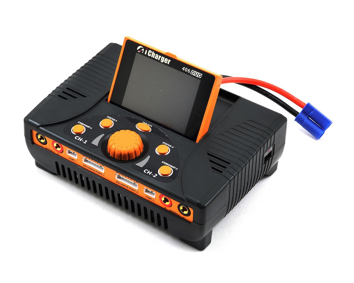 Зарядное устройство iCharger 406DUO Lilo/LiPo/Life/NiMH/NiCD DC (6S/40A/1400W)