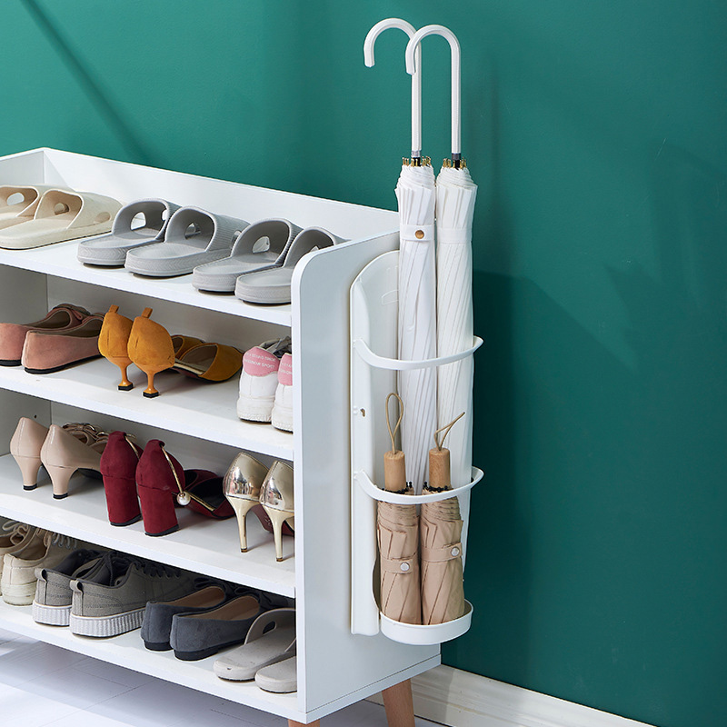 European minimalist style perforation-free hanging umbrella stand rack for multiple scenes umbrella storage rack