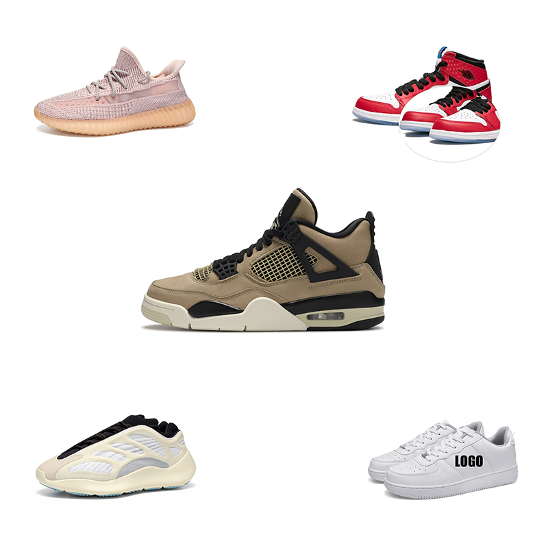 Высококачественные кроссовки yeezy 350 v2 для баскетбола J 1 4 6 11 air casual shoess 450 yezzy 700, белые мужские кроссовки на заказ