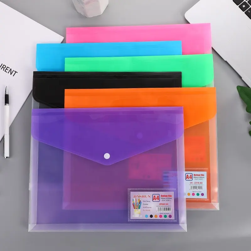 Fancy A4 Waterproof Accordion Documetn Folder Expanding File Folder with custom brand Envelope Bag