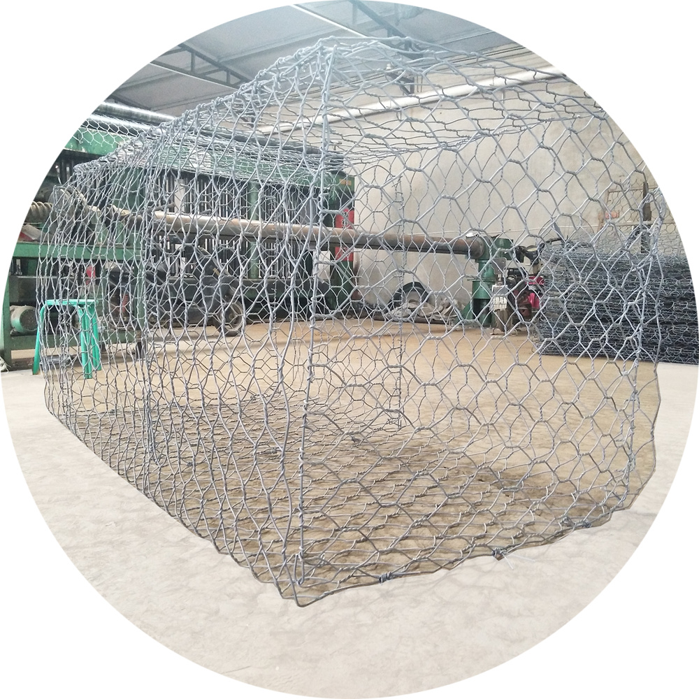 ПВХ покрытием 1x1x1 камень габион сетки для Gabion Подпорной стены