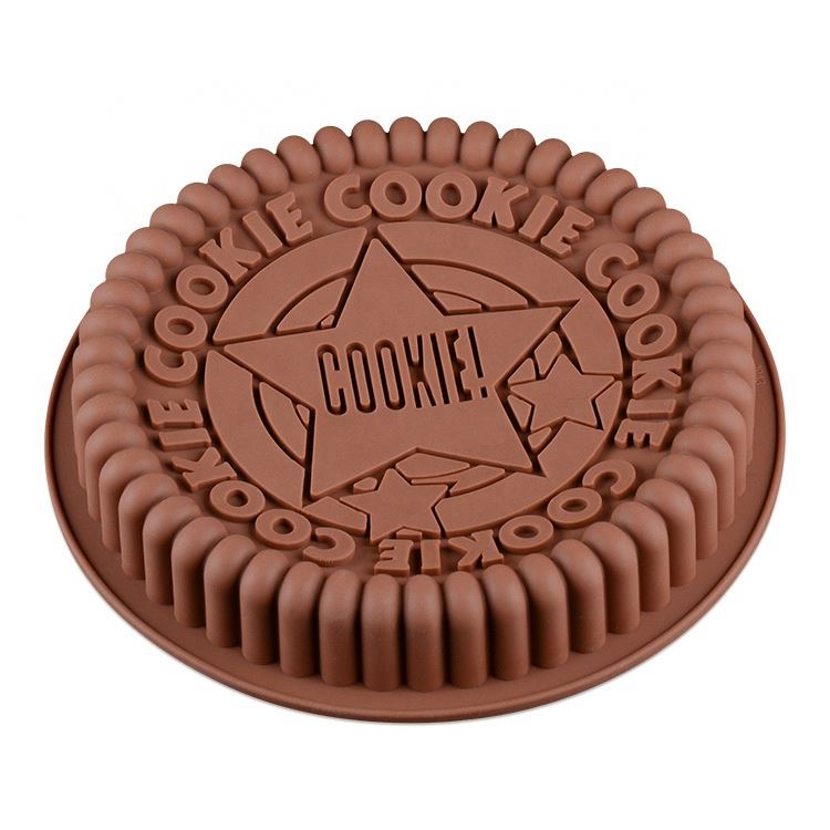 Silicone Cake Mold Pan Pizza Tray Bakeware 7.5 inch Large Size Round Oreo Cookie Mold