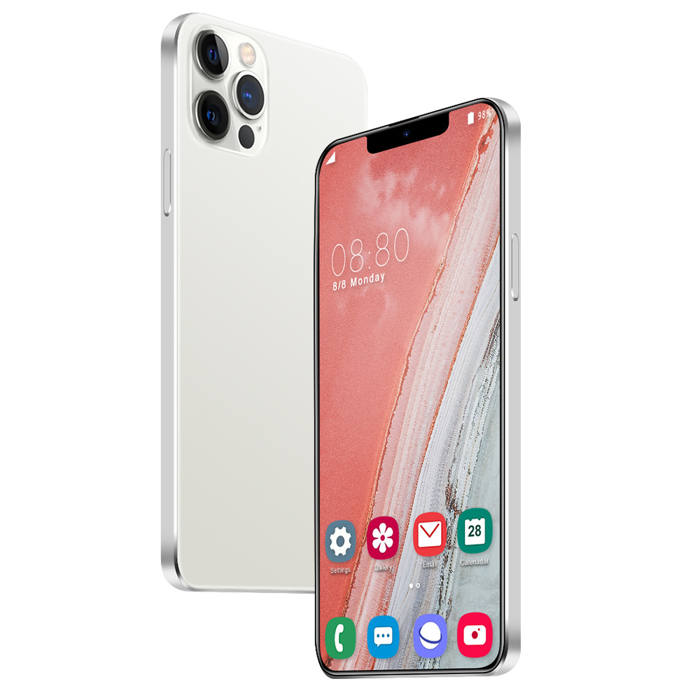Новый i12pro max трансграничной смартфон 6,7 "12G + 526G 8 + 128 ГБ Популярные 4g Чехол для мобильного телефона с рисунком по низкой фабричной цене