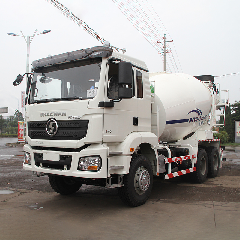 Shacman 6x4 автобетономешалка на дизельном двигателе с 10 колесами с загрузкой эльфа автобетономешалка для
