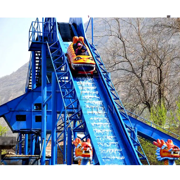 Water Park Rides Joy Big Roller Coaster Log Jam Ride