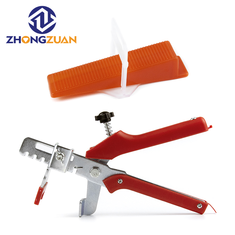 Zhong Zuan Лидер продаж разделители для плитки Выравнивающая система клинья с нажимными плоскогубцами для установки плитки инструмент