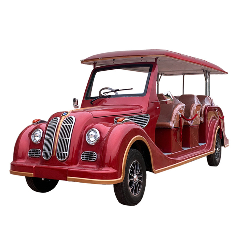 Qingdao China 12 seater Electric car Classic wholesale price vintage car model