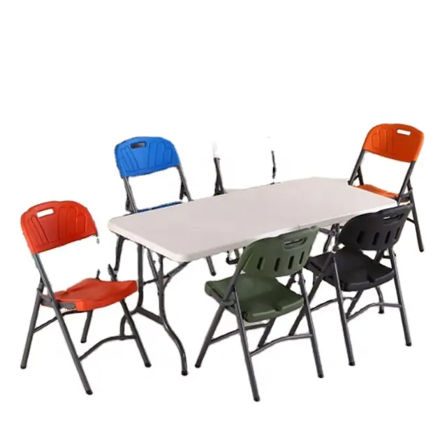 High Quality Plastic Table Utility Table outtable and chairs  for Picnics  Barbecues and More