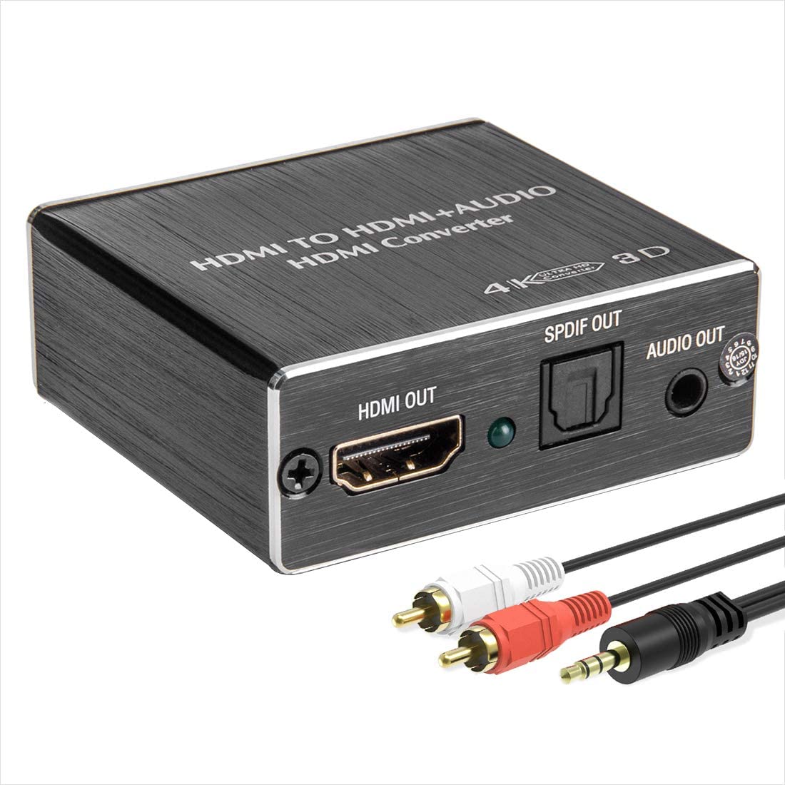 Экстрактор волокна к Hdmi ретранслятор преобразователь Rca Usb адаптер удлинитель 4K сплиттер переключатель 5,1 Av Hdmi аудио видео конвертер
